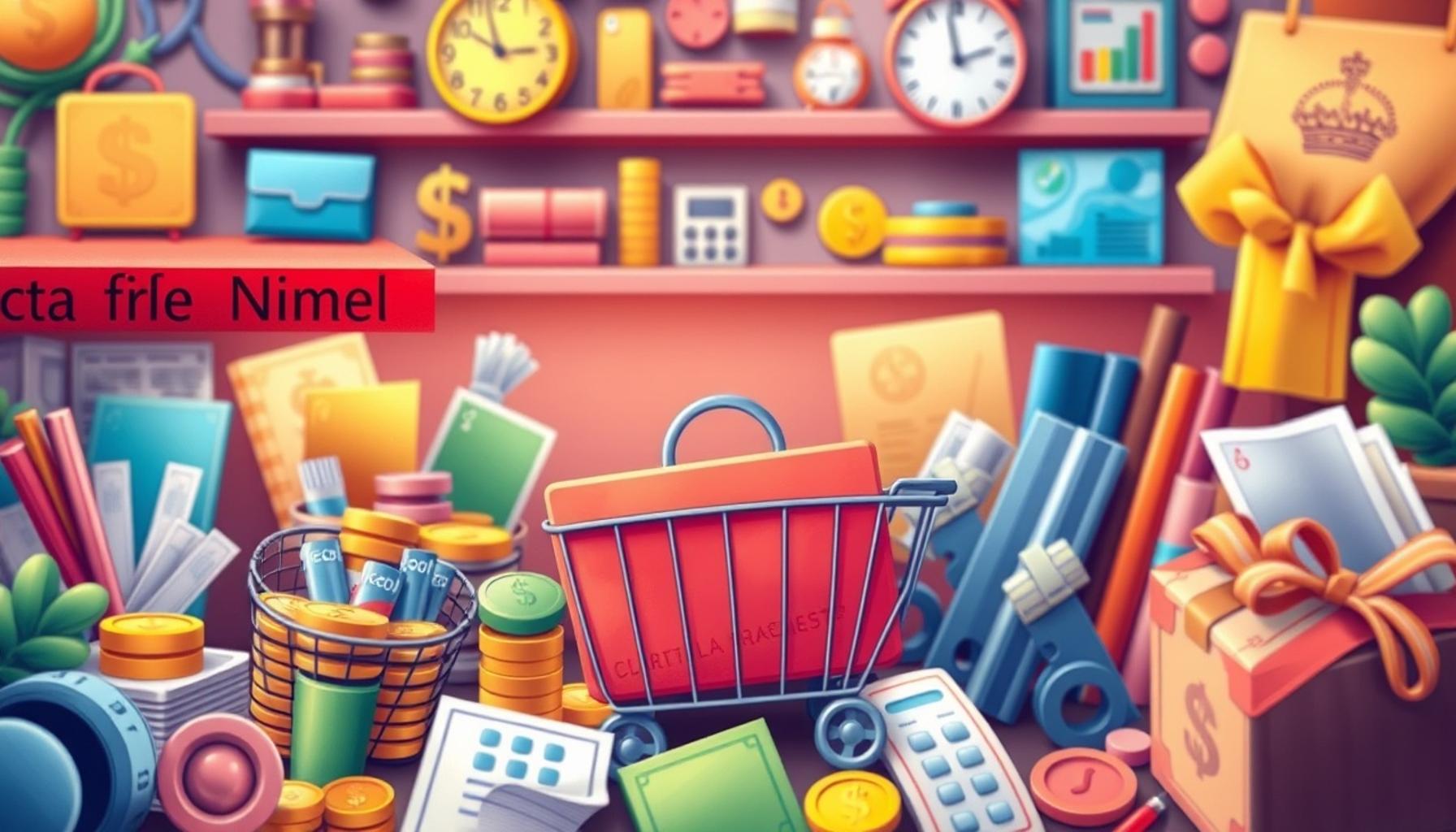 効率化した買い物